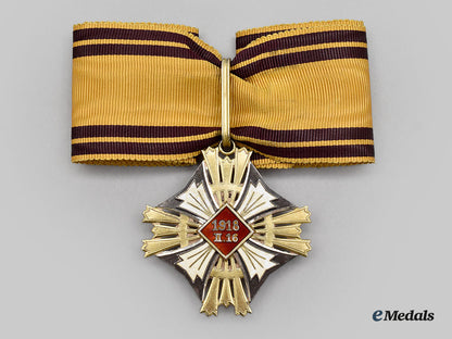 lithuania,_republic._an_order_of_gediminas,_ii_class_set_and_award_document_to_alberto_d'agostino,_c.1936_l22_mnc1000_853_1