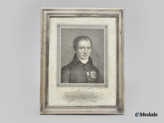 france,_kingdom._a_portrait_of_joseph_napoleon_in_a_silver_frame,_c.1946_l22_mnc1011_855_1