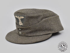 Germany, Ss. A Late-War Waffen-Ss Em/Nco’s M43 Field Cap