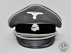Germany, Ss. A Rare Waffen-Ss Officer’s Visor Cap, By Albert Lammerer
