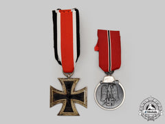Germany, Wehrmacht. A Pair Of Service Medals