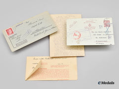 Germany, Third Reich. A Mixed Lot Of Camp Inmate Correspondence