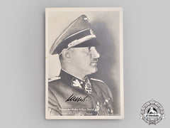 Germany, Ss. A Signed Postcard Of Ss-Oberst-Gruppenführer Sepp Dietrich