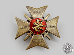 Poland, Republic. A Pomeranian Front, District Viii Badge 1918-1919