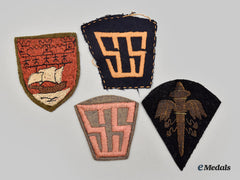 United States. Four First War Aef Patches