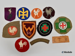 United States. Eleven First War Aef Army Ambulance Corps And Hospital Patches