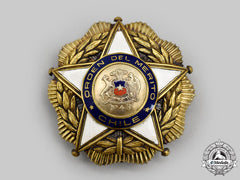 Chile, Republic. An Order Of Merit, Ii Class Grand Officer Star, C.1940