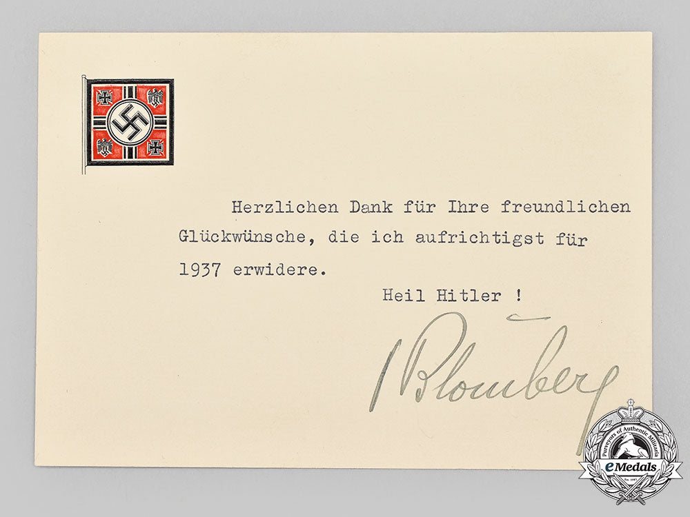 germany,_wehrmacht._a_hand-_signed_thank-_you_card_from_generalfeldmarschall_werner_von_blomberg_l22_mnc1306_194_1