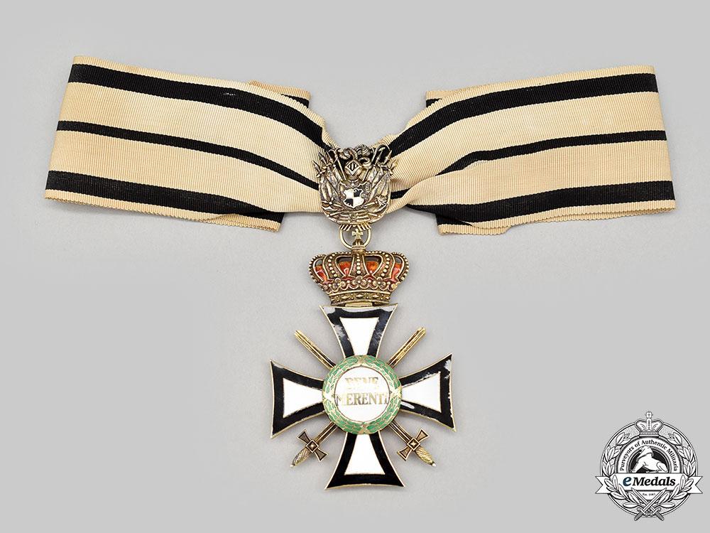 hohenzollern,_state._an_order_of_bene_merenti,_grand_master_cross_with_swords,_by_hemmerle,_c.1940_l22_mnc1369_217_1_1_1