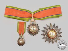 Thailand, Kingdom. Three Order Of The White Elephant Awards