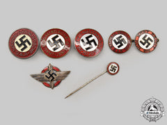 Germany, Nsdap. A Mixed Lot Of Party Membership Badges