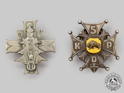 poland,_republic._two_infantry_division_badges_l22_mnc1499_677_1