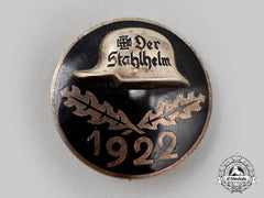 Germany, Der Stahlhelm. A 1922 Membership Badge, By Der Stahlhof Magdeburg