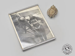Germany, Luftstreitkräfte. A Prussian Pilot’s Badge, With Recipient Photograph, C. 1918