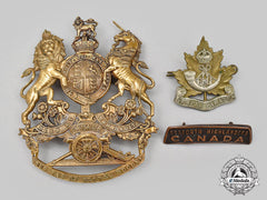 Canada, Dominion. Three Badges