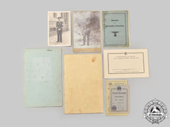 Germany. A Mixed Lot Of Identity Documents And Photographs