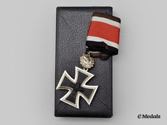 Germany, Federal Republic. A Knight’s Cross Of The Iron Cross With Oak Leaves And Case, 1957 Version