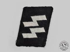 Germany, Ss. A Rare Waffen-Ss Flat Wire Nco’s Runic Collar Tab