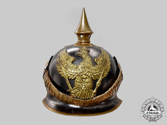 Germany, Imperial. A Model 1915 Jäger Zu Pferde Officer’s Pickelhaube, By C.e. Juncker