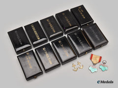 Japan, Empire. A Large Lot Of The Order Of The Rising Sun