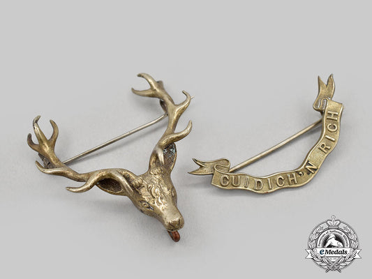 canada,_commonwealth._two_seaforth_highlanders_items_l22_mnc1715_845