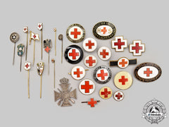 Germany. A Mixed Lot Of German Red Cross And Marksmanship Badges
