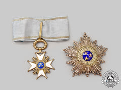 Latvia, Kingdom. An Order Of The Three Stars, Ii Class Grand Officer Set, By Muller, C. 1935