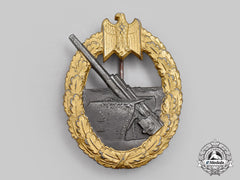Germany, Kriegsmarine. A Coastal Artillery War Badge, By Friedrich Linden