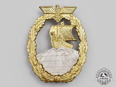 Germany, Kriegsmarine. An Auxiliary Cruiser War Badge, By Schwerin