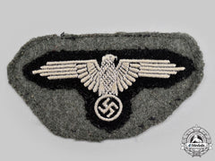 Germany, Ss. A Waffen-Ss Em/Nco’s Sleeve Eagle, Second Pattern, Uniform Cut-Off Example