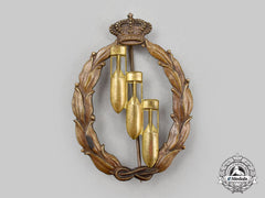Italy, Kingdom. A Royal Air Force Bomber Badge, Iii Class