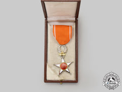 Morocco, Kingdom. An Order Of Ouissam Alaouite, V Class Knight, By Arthus Bertrand, C.1955