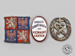 Slovakia, I Republic; Czechoslovakia, Republic. Three Second War Era Items