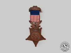 United States. Army Congressional Medal Of Honour, Type I, To Musician/Private Alonzo Francis Ricker, 27Th Maine Volunteer Infantry Regiment