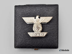 Germany, Wehrmacht. A 1939 Clasp To The Iron Cross I Class, Type Ii With Case, By B.h. Mayer