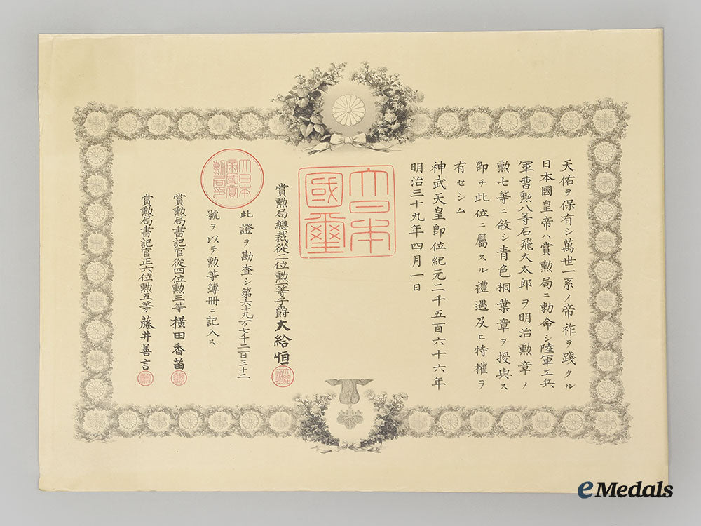 japan,_empire._four_wartime_award_documents_issued_to_members_of_the_army_l22_mnc1980_374_1