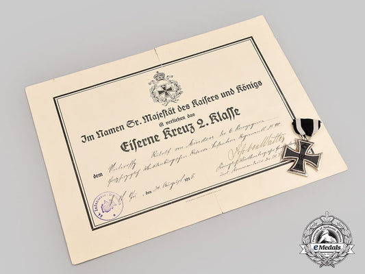 germany,_imperial._a1914_iron_cross_ii_class,_with_award_document,_to_unteroffizier_rudolf_von_minden_l22_mnc2022_018