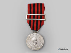Portugal, Republic. A Medal For Distinguished Overseas Service, Type Iv, Persistence Service Class, Ii Class Silver Grade