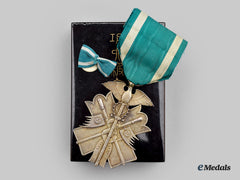 Japan, Empire. An Order Of The Golden Kite Vi Class With Award Document