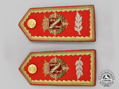 Spain, Francoist State. A Pair Of Shoulder Boards Attributed To Francisco Franco, C.1960