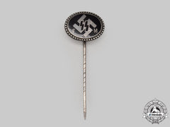 Germany, Ss. An Ss Supporting Member’s Stick Pin, By Deschler & Sohn