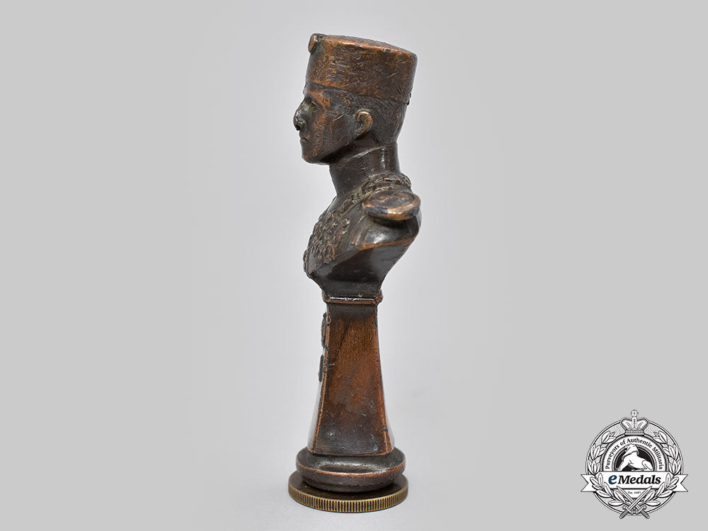 yugoslavia,_kingdom._a_bronze_stamp_of_alexander_i_and_photos_of_the_karadjordjevic_royal_family_l22_mnc2108_052