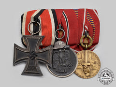 Germany, Wehrmacht. A Medal Bar For Eastern Front Service