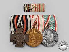 Germany, Imperial. A Medal Bar For First World War Service, With Presentation Case, By Max Reich