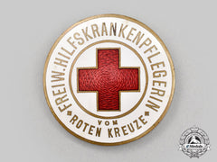 Germany, Imperial. A First World War Red Cross Volunteer Assistant’s Id Badge, Named And Attributed, By Friedrich Orth