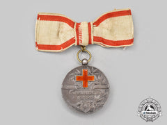 Serbia, Kingdom. A Red Cross Society Medal 1912-1913, I Class Silver Grade