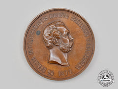 Russia, Imperial. A Table Medal The 50Th Anniversary Of The Corps Of Military Topographers, 1872