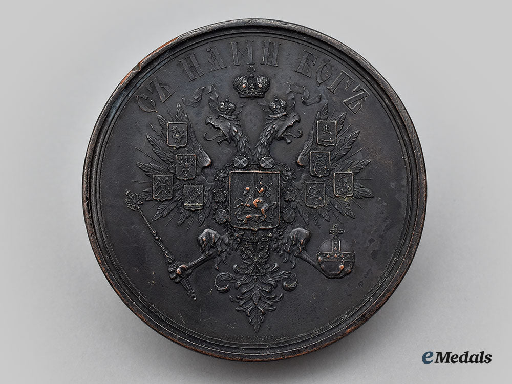 russia,_imperial._an1856_medal_for_the_coronation_of_tsar_alexander_ii,_by_mikhail_kuchkin_and_alexander_lyalin_l22_mnc2239_478_1