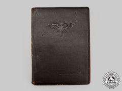Germany, Hj. A Leather-Bound Folio From The Staff Of Reichsjugendführer Baldur Von Schirach