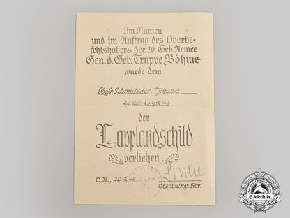 germany,_heer._a_rare_lapland_shield_award_document_to_obergefreiter_johann_schmideder_l22_mnc2319_398